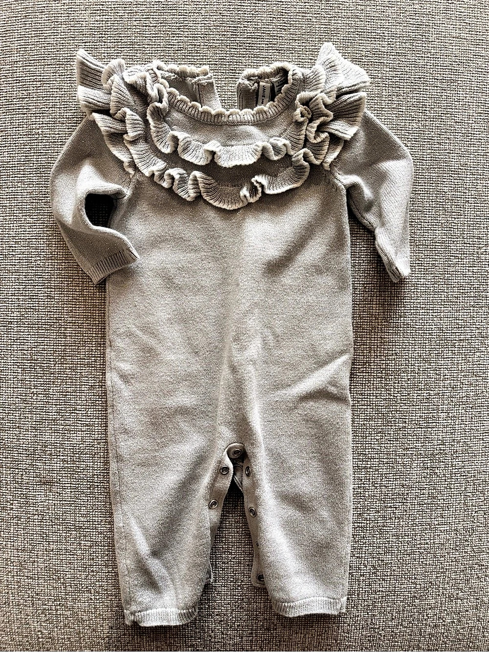 Janie and Jack knit girls romper 3-6 mos